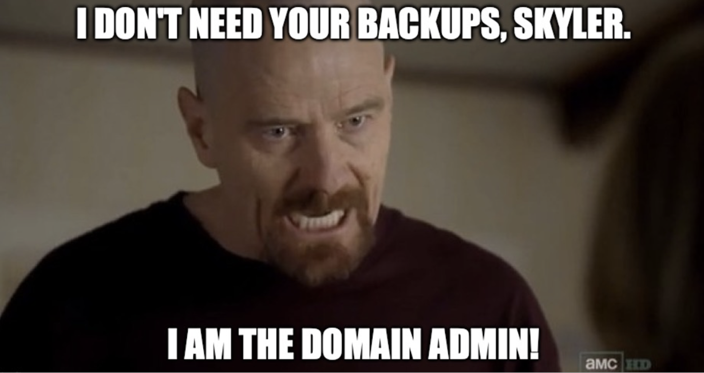 Domain admin meme